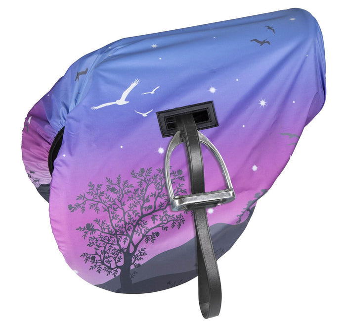 Shires Patterned Waterproof Saddle Cover - SEP219 - Spring Morning - 7
