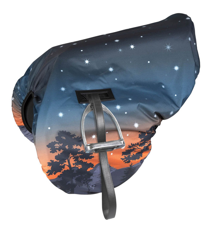 Shires Patterned Waterproof Saddle Cover - SEP219 - Spring Morning - 8