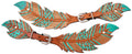 Showman Feather Spur Straps - SSTAM - 1