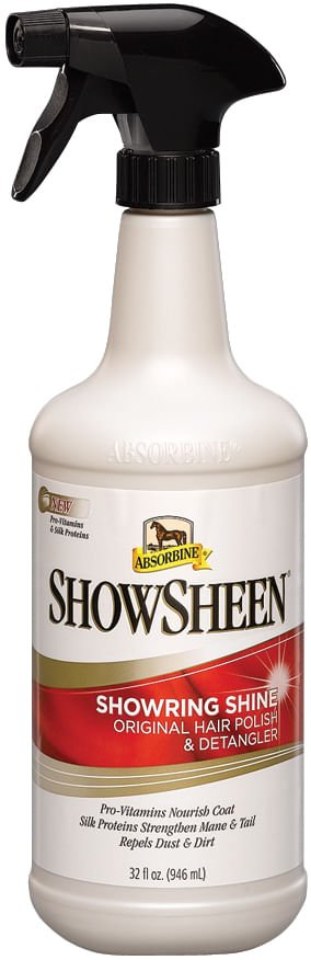 ShowSheen Hair Polish & Detangler for Horses - Y1S7 - Refill (No sprayer) - 32 oz - 2