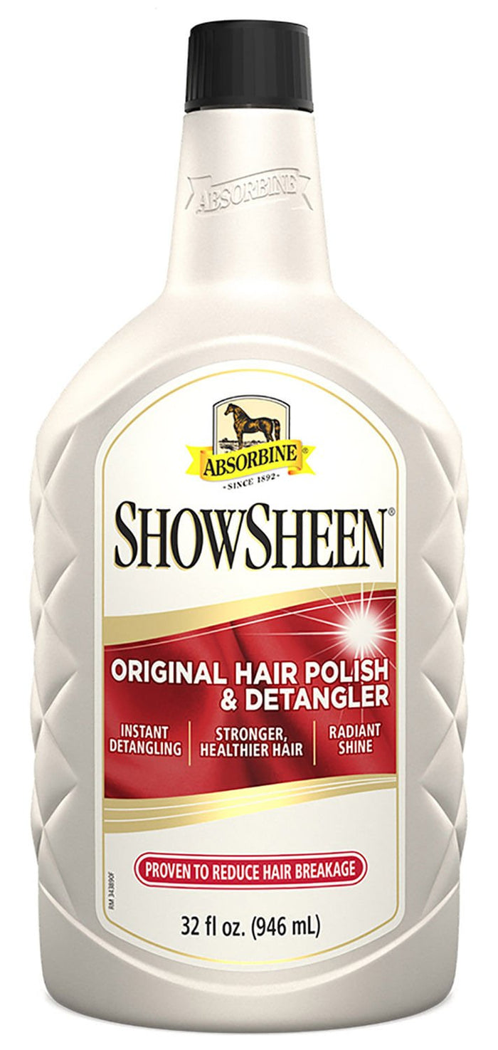 ShowSheen Hair Polish & Detangler for Horses - Y1S7 - Refill (No sprayer) - 32 oz - 3