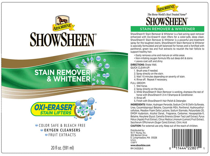ShowSheen Stain Remover & Whitener, 20 oz - Y1SO - 2