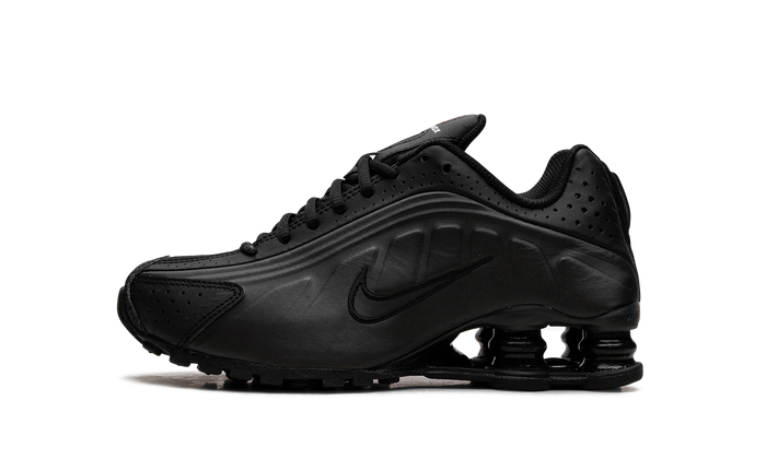 Nike Shox R4 Black Bright Crimson (GS)