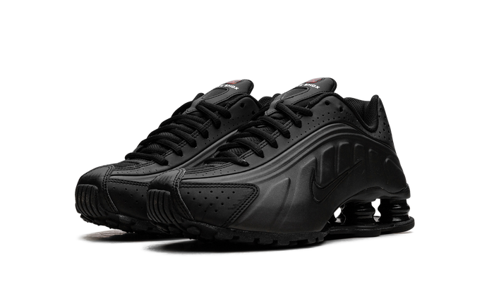 Nike Shox R4 Black Bright Crimson (GS)