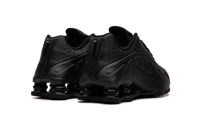 Nike Shox R4 Black Bright Crimson (GS)