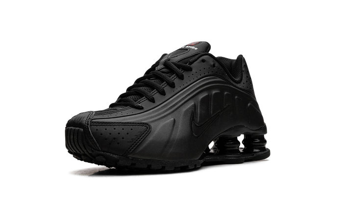Nike Shox R4 Black Bright Crimson (GS)