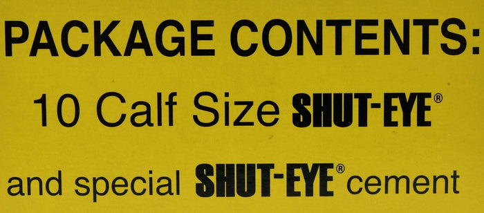 Shut - Eye Patches for Cattle Pinkeye Treatment - AMAS1 - Shut - Eye Kit, Cow Size - 2