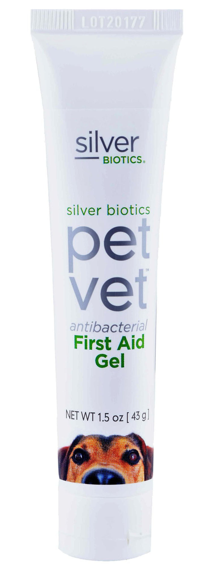 Silver Biotics Pet Vet Antibacterial First Aid Gel - ABIAA - 1.5 oz - 3