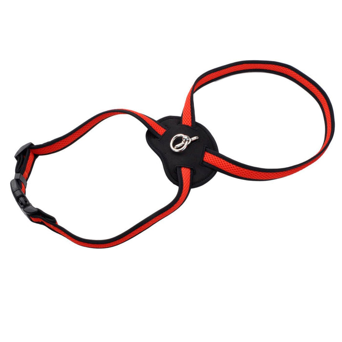 Size Right Mesh Dog Harness - C21F4 - Red - Small - 3/4" x 18" - 24" - 3