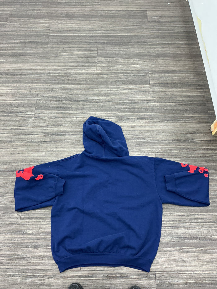 Sp5der Beluga Hoodie Navy