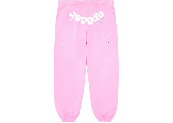 Sp5der OG Web Sweatpants Pink