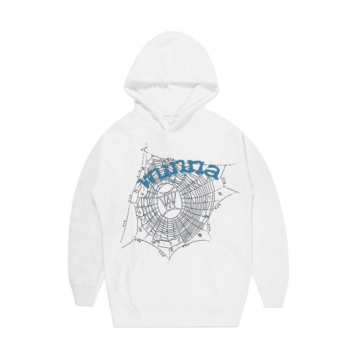 Sp5der X Gunna Wunna Hoodie White
