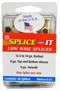 SPLICE - IT Wire Splices, 50 Pack - S9T1 - LBW5 - Package of 50 - 1