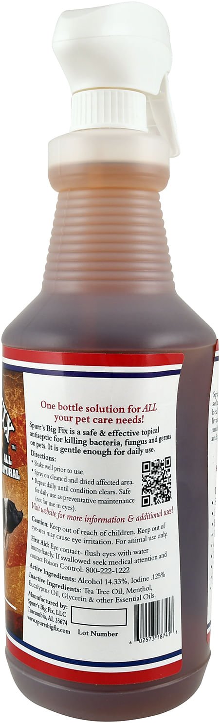 Spurr's Big Fix Antiseptic Livestock Spray - AABA1 - 16 oz - 11