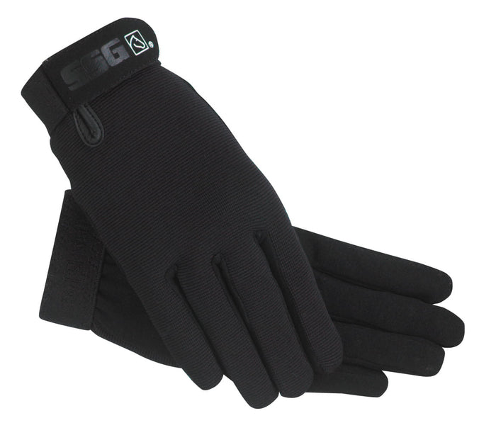 SSG All Weather Riding Gloves - SG1B - Black - 5/6 - 2