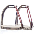 Stainless Steel Peacock Stirrups, Pair - A8SH - 4 3/4 in - 3