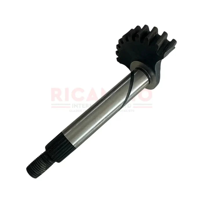 Steering Box Toothed Shaft - Classic Fiat 500 126 - Steering