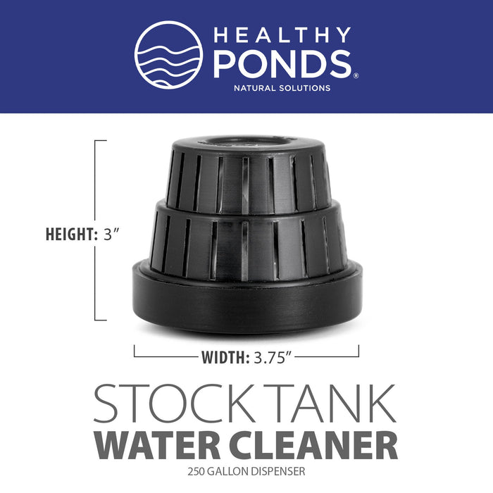 Stock Tank Water Cleaner - B4SA - Stock Tank Cleaner Kit (Dispenser w/ 3 Refills) - 2