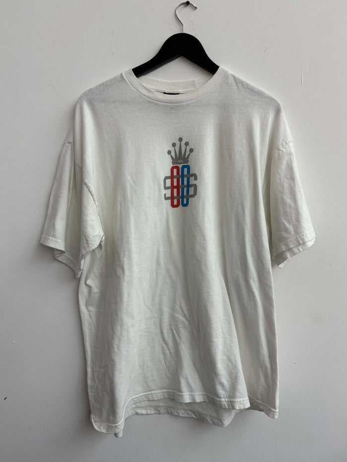 Stussy 80 Crown Tee White
