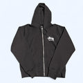 Stussy New York Zip Up Hoodie Black