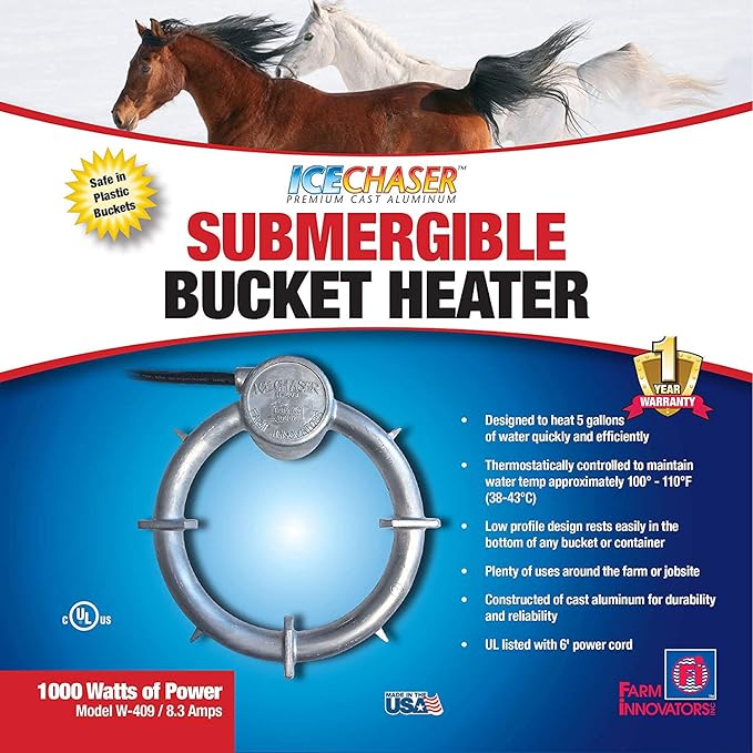 Submergible Bucket Heater - 5FW6 - 3