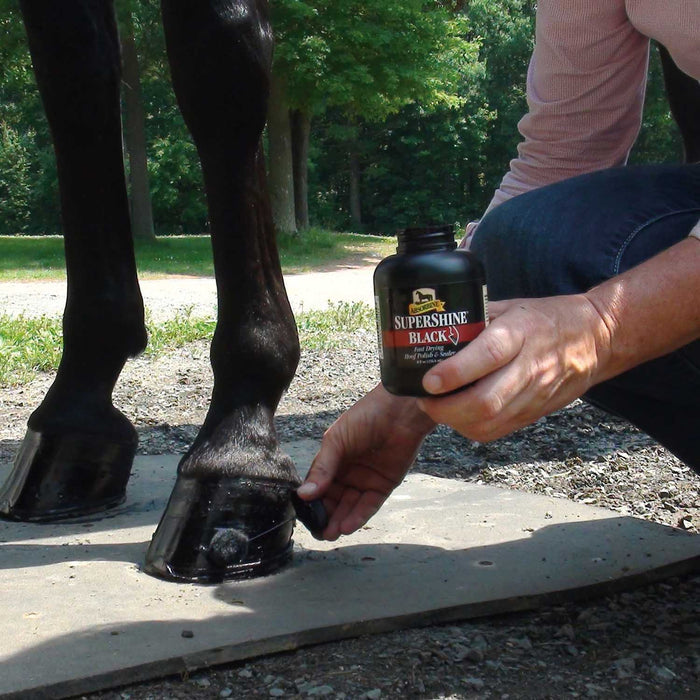 SuperShine Hoof Polish & Sealer - Y1H1 - Black - 3