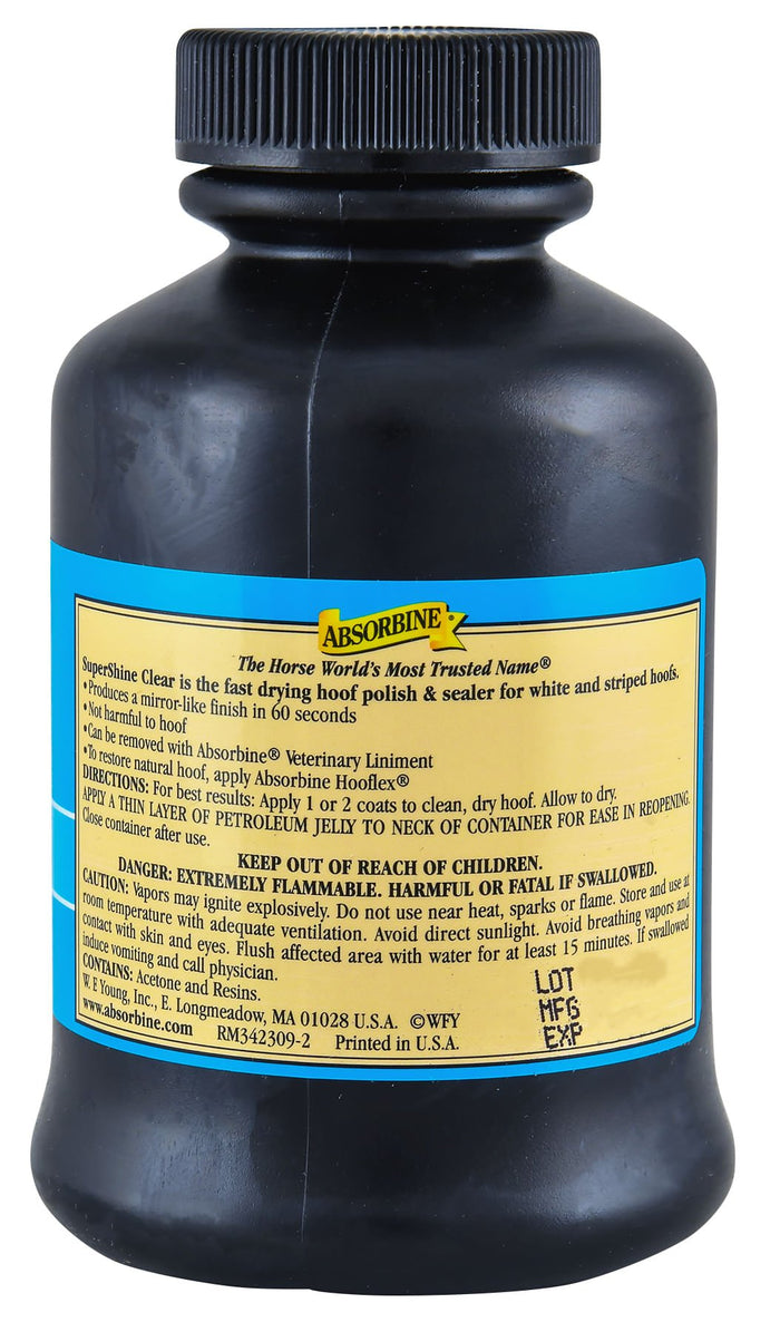 SuperShine Hoof Polish & Sealer - Y1H2 - Clear - 5