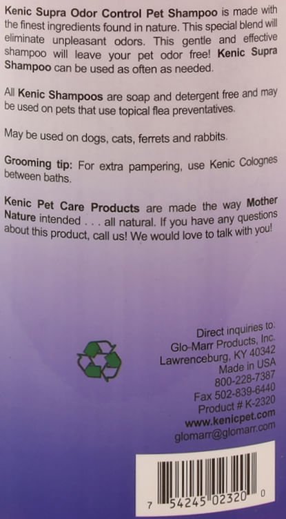 Supra Odor Control Pet Shampoo - G7S5 - 1 gallon - 2