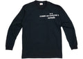 Supreme Comme Des Garcons Long Sleeve Tee Black
