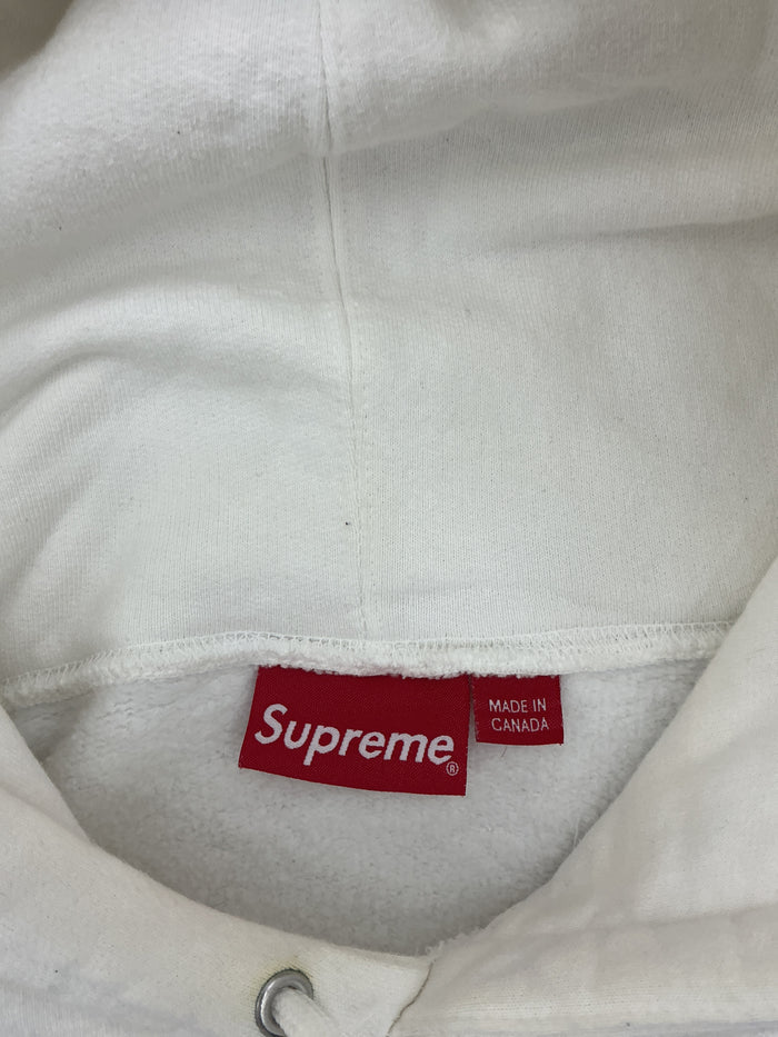 Supreme Franklin Hooded Sweatshirt White