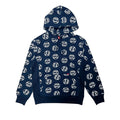 Supreme "Fuck 'Em" Pullover Hoodie Navy FW14