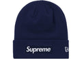 Supreme New Era Box Logo Beanie (FW21) Washed Navy