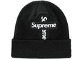Supreme New Era Cross Box Logo Beanie Black