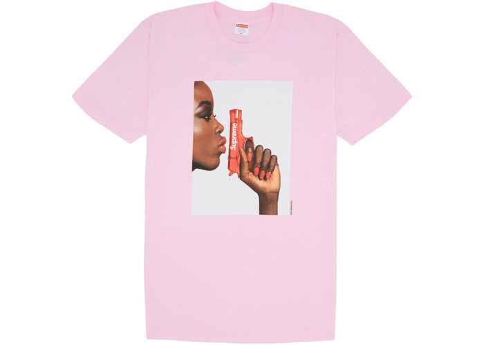 Supreme Water Pistol Tee Light Pink