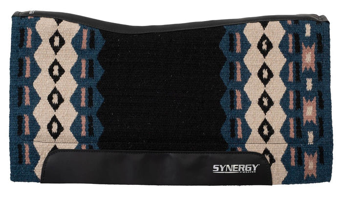 Synergy Contoured Performance Buckstitch Saddle Pad - WLC2J8 - Bisque/Mustard - 1