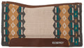 Synergy Contoured Performance Buckstitch Saddle Pad - WLC2J8 - Bisque/Mustard - 5
