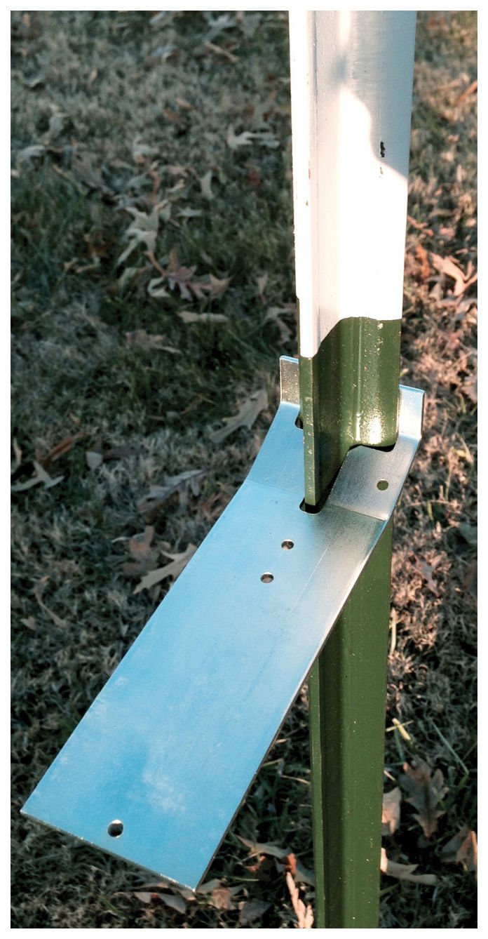 T - Post Horizontal Mounting Bracket - EFLAE - 2" - 6