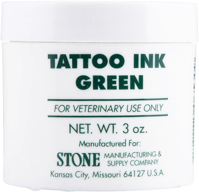 Tattoo Ink, 3 oz - STT6 - Green - 1