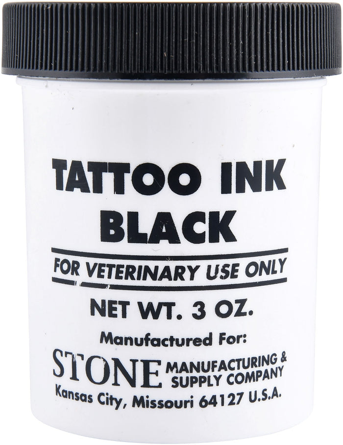 Tattoo Ink, 3 oz - STT7 - Black - 2