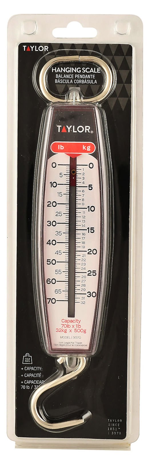 Taylor Hanging Scales - NESG - 70 lb - 1
