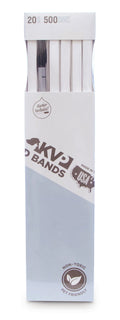 Temporary ID Bands, 20" L - EZE1 - 500 - White - 1