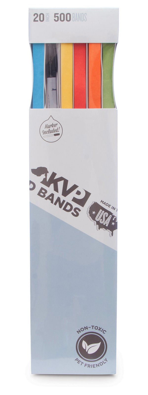 Temporary ID Bands, 20" L - EZE2 - 500 - Assorted - 2