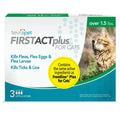 TevraPet FirstAct Plus for Cats, Over 1.5 lbs, 3 Doses - 004TVB-00011 - Yellow - 1