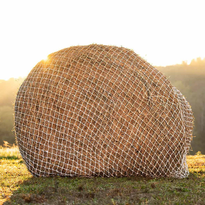 Texas HayNet Heavy Gauge Round Bale Hay Net, 2.25" Holes - THAE - Cube - 13lbs - 1