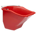 The Better Bucket – 2.5 & 5 Gallon Horse and Cattle Feeder, Ergonomic Feed - DLGT2 - 2.5 Gallons (10 Quarts) - Red - 1