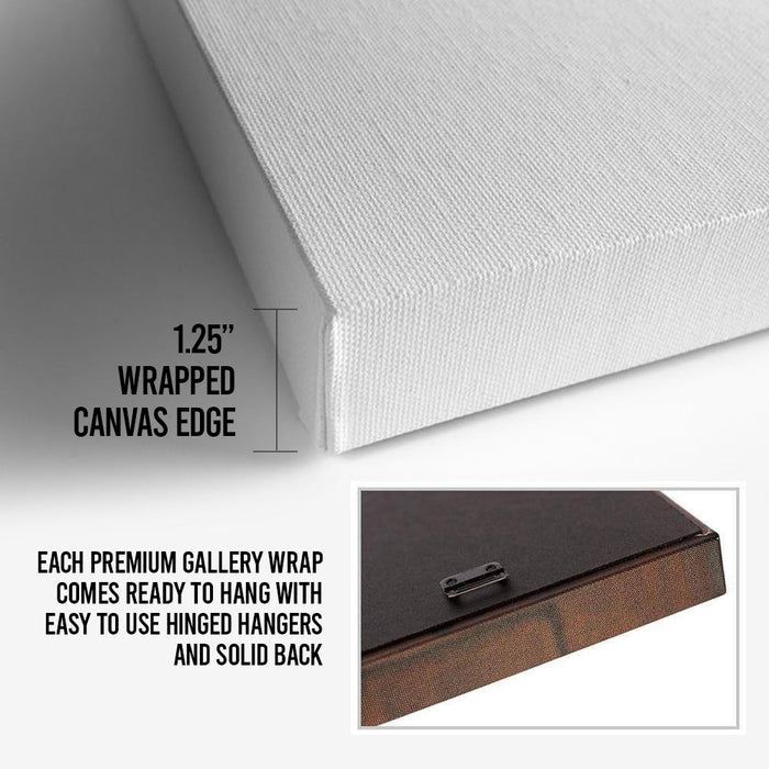 The Man In The Arena Sign VI Tailored Canvases