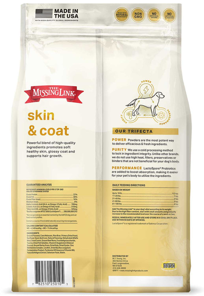 The Missing Link Ultimate Skin & Coat for Dogs - 62A2 - 5 lbs - 8