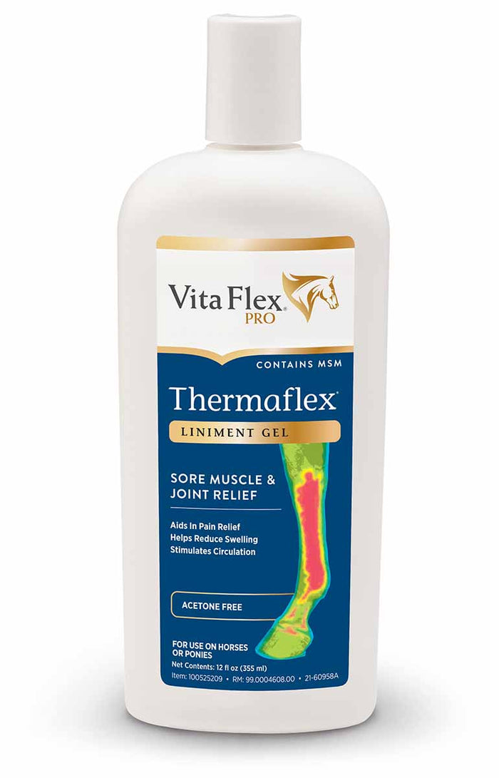 Thermaflex Liniment Gel with MSM, 12 oz - FATQ - 12 oz - 1