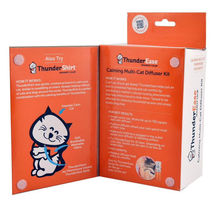 ThunderEase Multi - Cat Calming Diffuser Kit - IT1C - 7