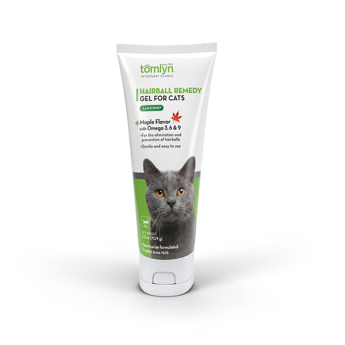 Laxatone Hairball Remedy Gel for Cats - T6L5 - 2.5 oz - Tuna - 3